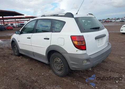 2005 Pontiac Vibe из США, поврежденный, VIN 5Y2SL63875Z465527